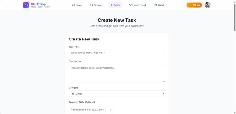 SkillSwap – screenshot 9