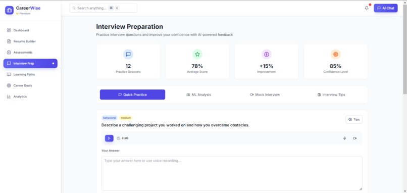 CareerWise – screenshot 4