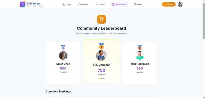 SkillSwap – screenshot 10