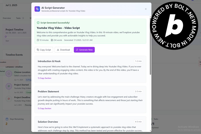 Content Flow – screenshot 1