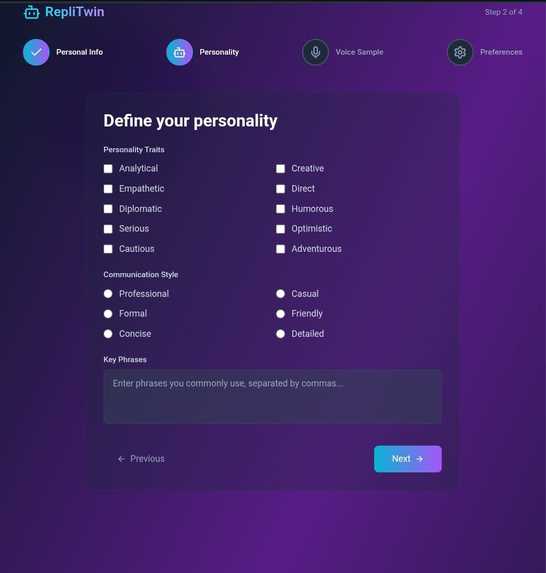RepliTwin – Your Personal AI Agent – screenshot 4