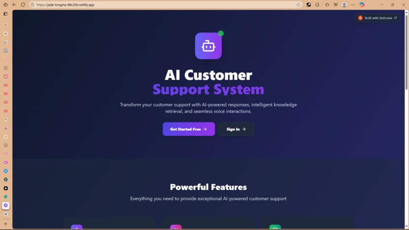 AI Customer Support – screenshot 1