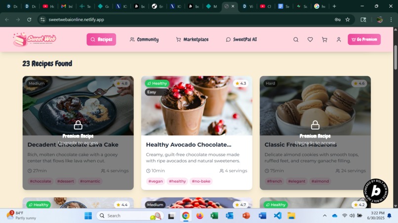 Sweet Web – screenshot 2