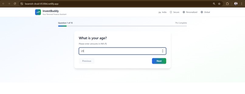 Global InvestBuddy – screenshot 2