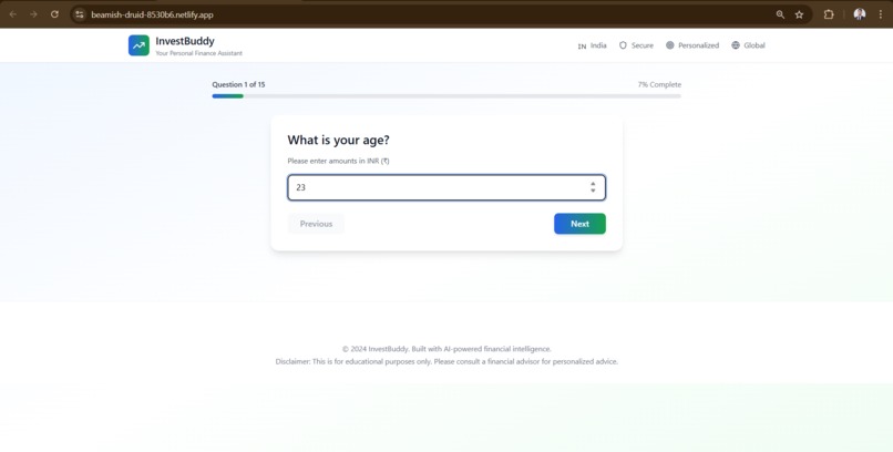 Global InvestBuddy – screenshot 4