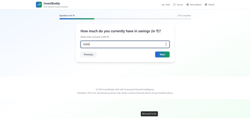 Global InvestBuddy – screenshot 5
