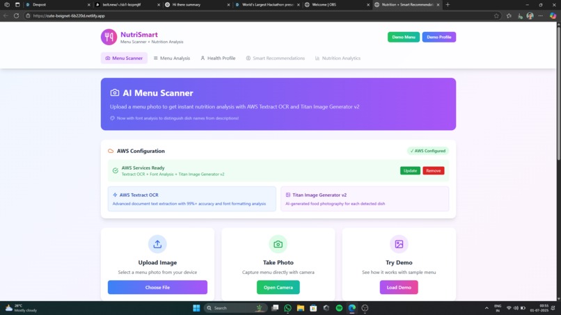NutriSmart – screenshot 1