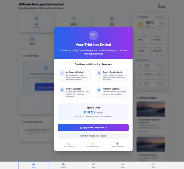 Guard Nomand — roam free, stay safe – screenshot 1