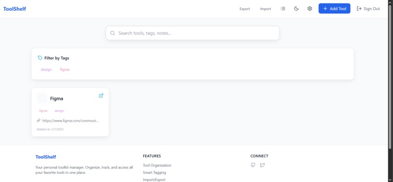 ToolShelf – screenshot 3
