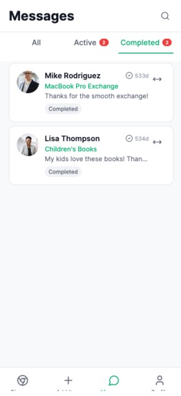 AI-Powered Local Community Exchange & Donation App – screenshot 2