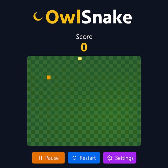 OwlSnake Game – screenshot 1