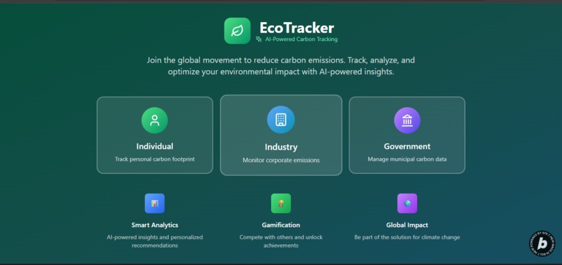 EcoTracker – screenshot 1