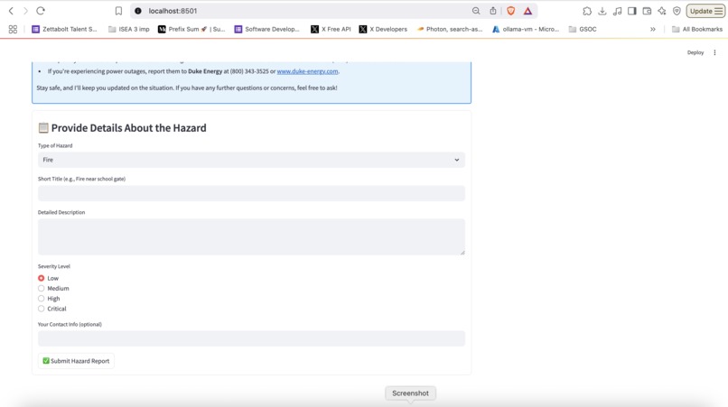 SafeIndy: Voice-Enabled Public Safety Chatbot – screenshot 6