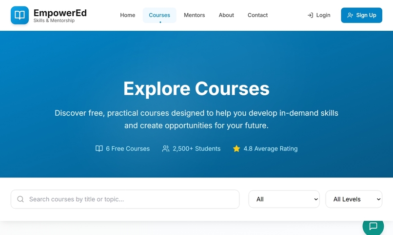 EmpowerEd – screenshot 2