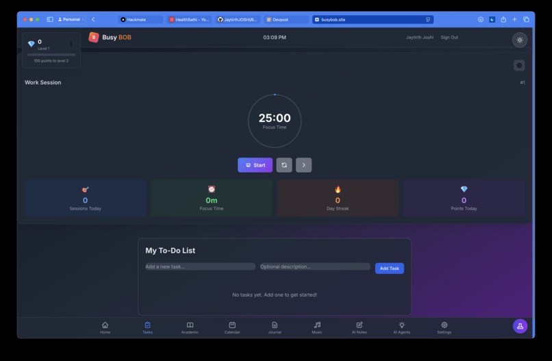 BusyBob – screenshot 2