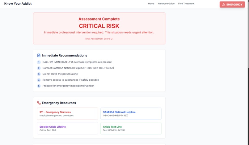 Know Your Addict – screenshot 2