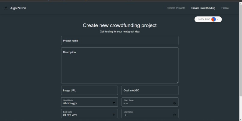 AlgoPatron – screenshot 2