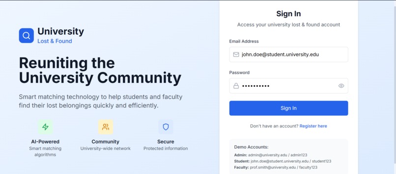 Lost and Found Matchmaker – screenshot 1