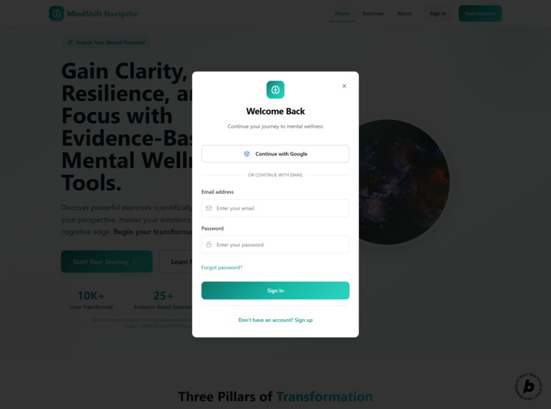 MindShift Navigator – screenshot 4