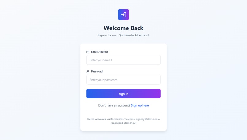 Quotemate AI – screenshot 3