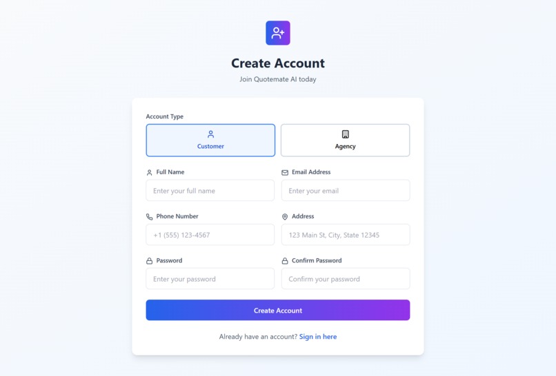 Quotemate AI – screenshot 5
