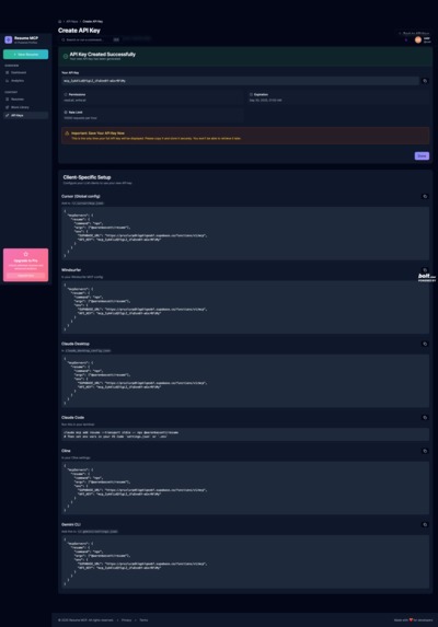 Lucid: Resume MCP – screenshot 9
