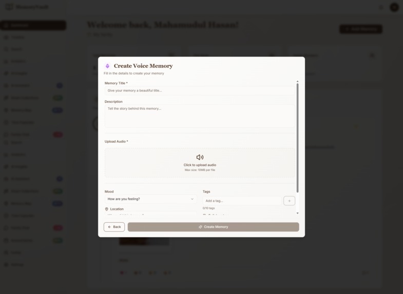 Memory Vault – screenshot 2