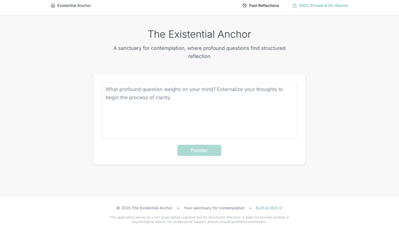 Klarity- The Existential Anchor – screenshot 1
