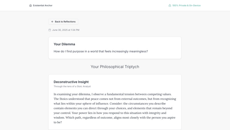 Klarity- The Existential Anchor – screenshot 2
