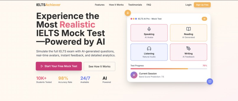 IELTS Achiever – screenshot 1