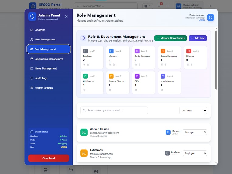 company portal – screenshot 8