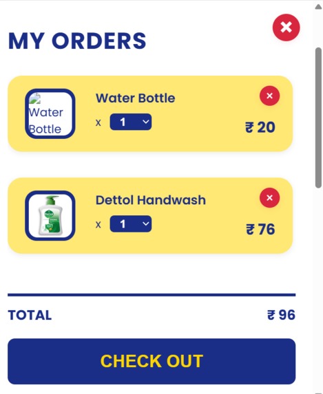 Campus Cart – screenshot 2