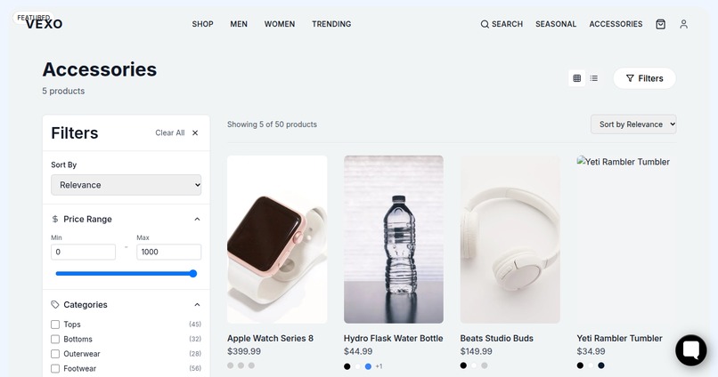 Vexo ~ E-Commercial platform – screenshot 4