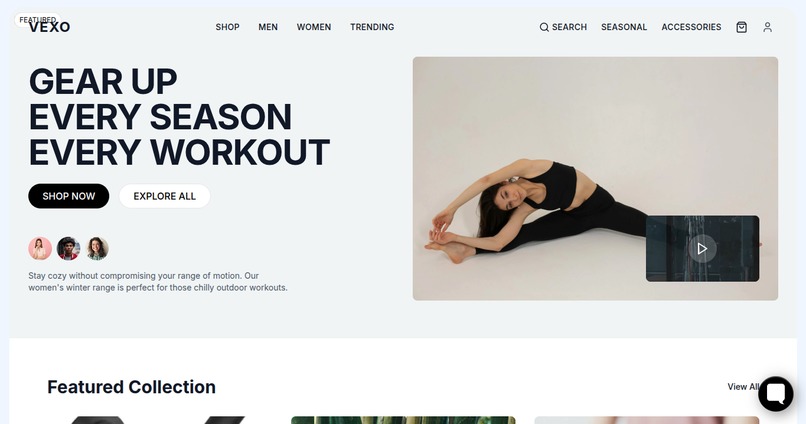 Vexo ~ E-Commercial platform – screenshot 1