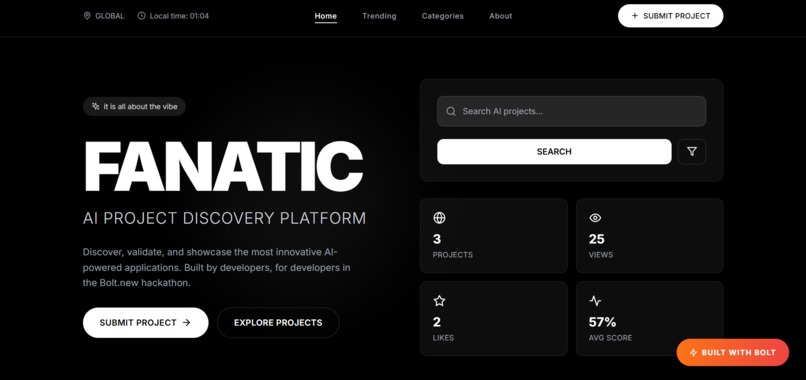 Vibe - Fanatic [Next Gen Product Browser for Vibe coders] – screenshot 2