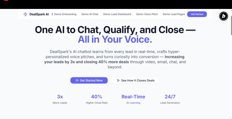 DealSpark AI – screenshot 1