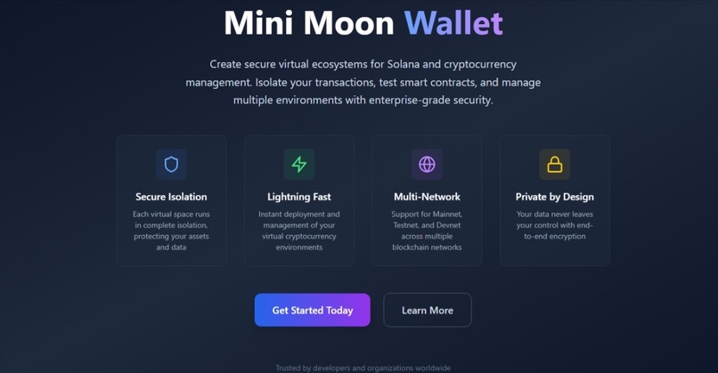 Mini Moon Wallet – screenshot 1