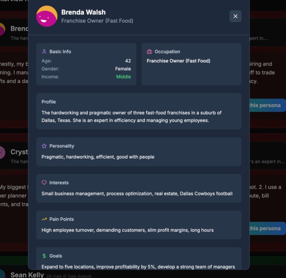 Persona100 – 60-Second AI Interviews – screenshot 8