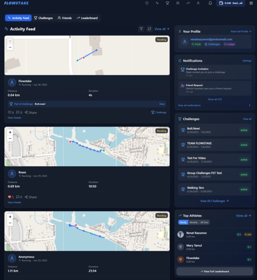 Flowstake.com – screenshot 2