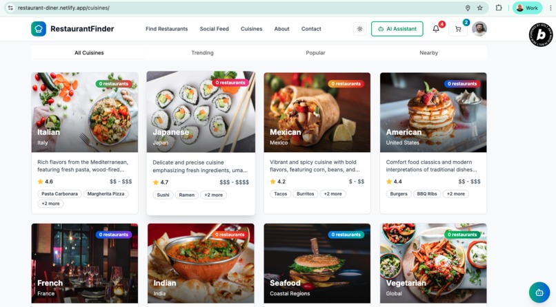 The Restaurant Finder – screenshot 17