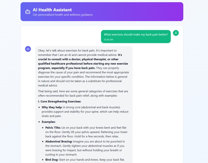 HealthAssistant – screenshot 5