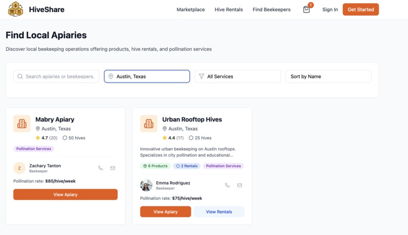 HiveShare – screenshot 4