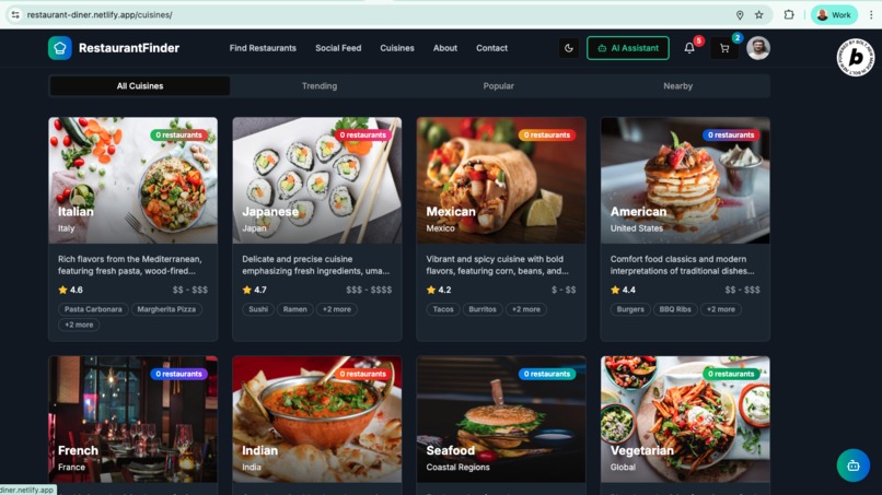 The Restaurant Finder – screenshot 18