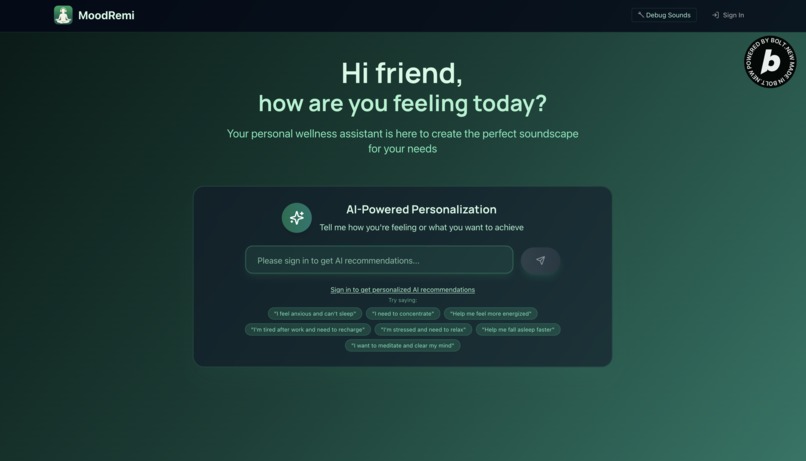 MoodRemi – screenshot 1