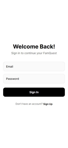 FamQuest – screenshot 1