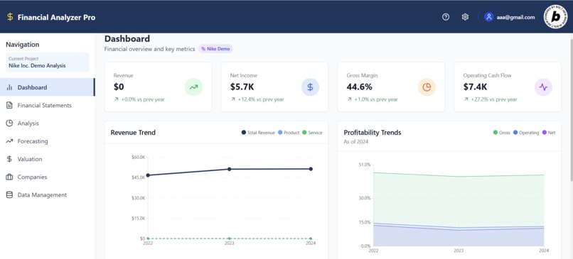 Financial Analyzer Pro – screenshot 1