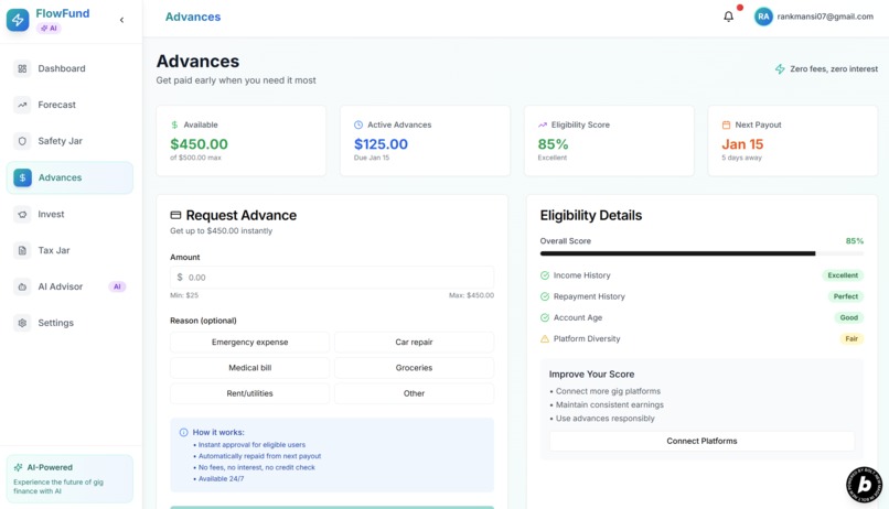 FlowFund – screenshot 4