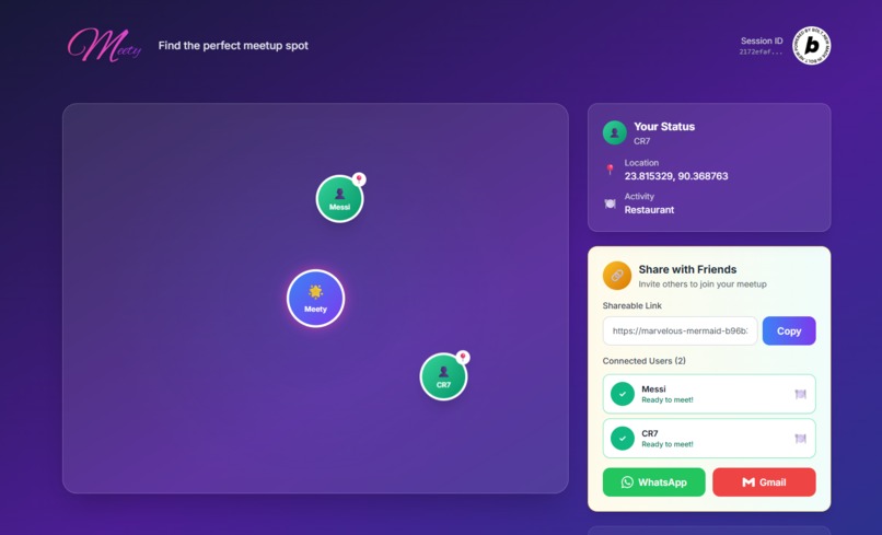 Meety – screenshot 2