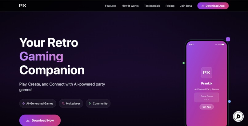 Prankix – Real-Time Ridiculousness | Party Games Mobile App – screenshot 1