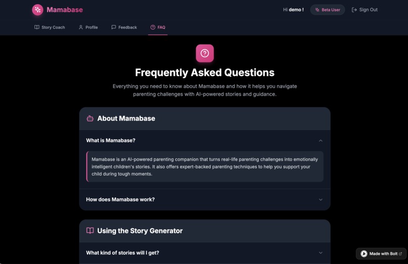 Mamabase - AI Parenting Companion – screenshot 8
